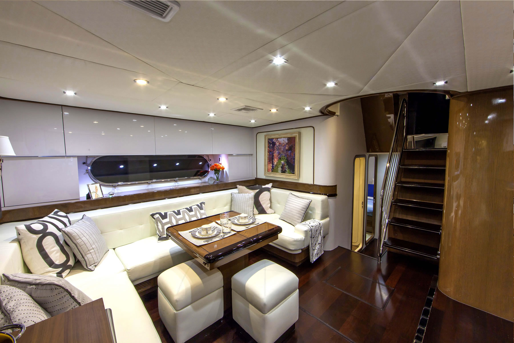80' Baia Yacht: Contemporary Refit/Renovation - Fort Lauderdale Luxury